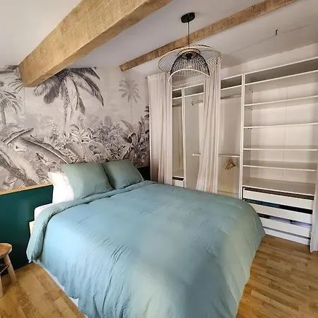 Le Garden Champ'- Duplex, Jardin Apartament